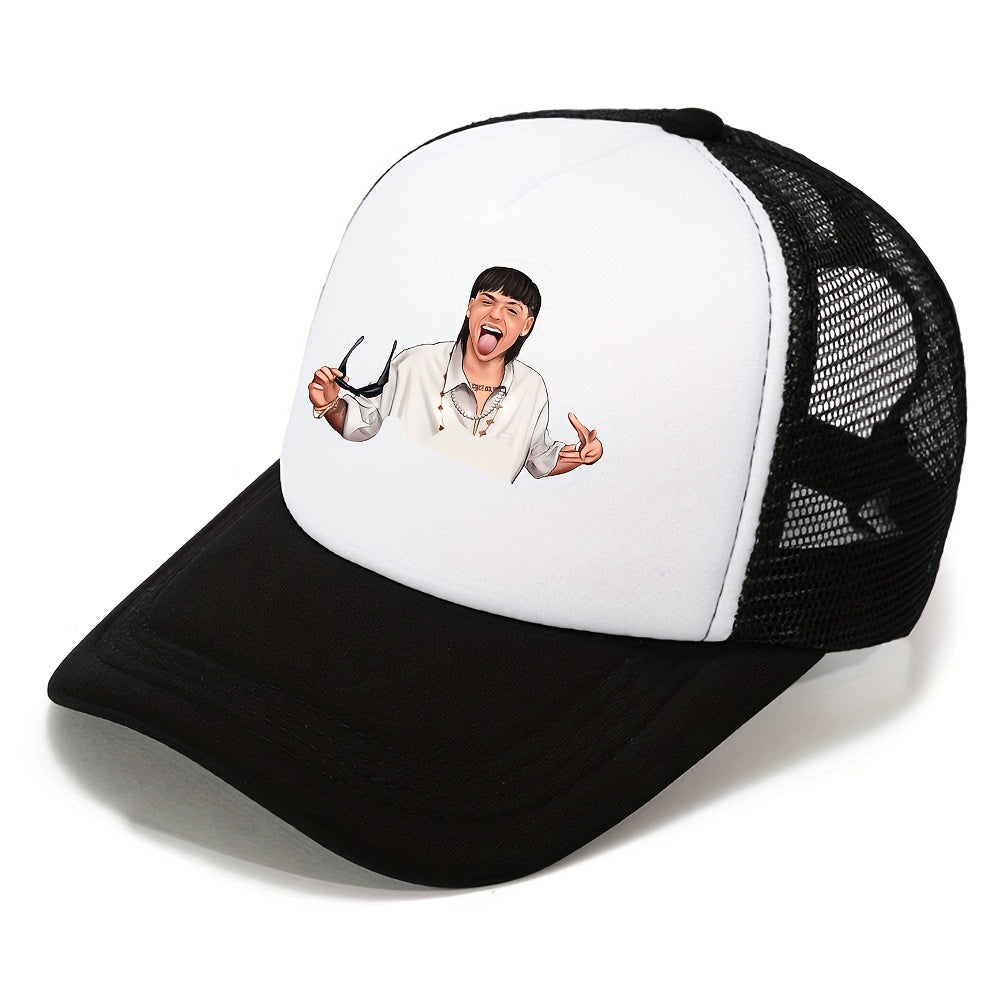 Men's Baseball Cap Dad Trucker Hat Outdoor Hip Hop Summer Peaked