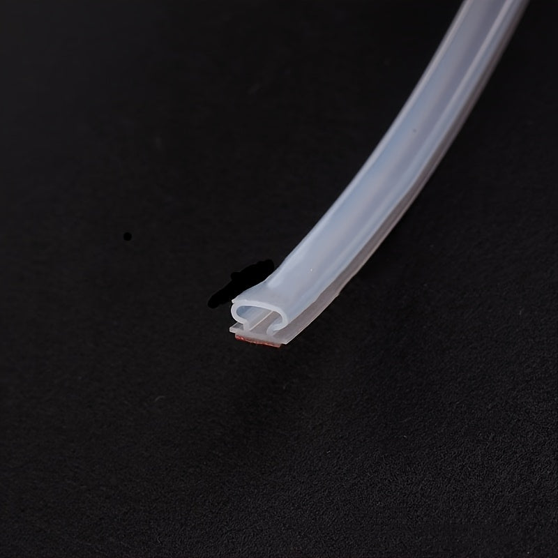 Self-Adhesive Weather Stripping Door Seal - Soundproof D-Shape - 6-15 Meters