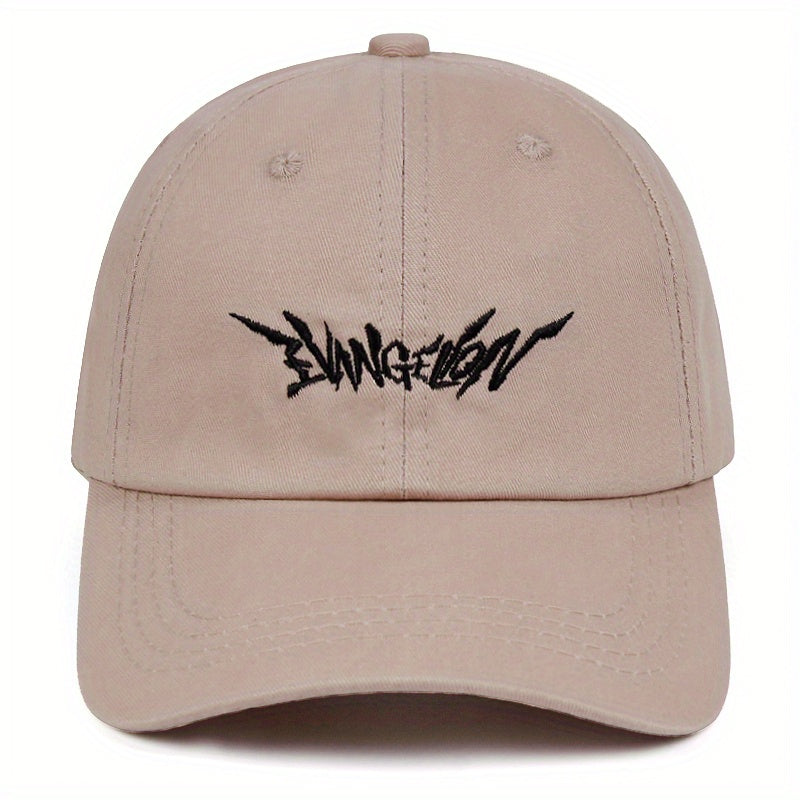 Gothic Letter Embroidery Baseball Cap Anime Cotton Sports Sun Hats