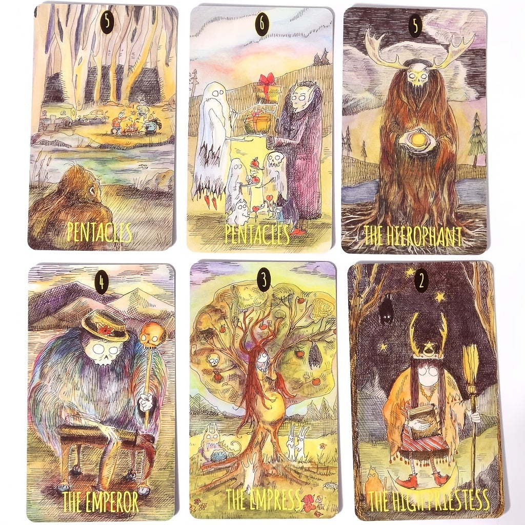 Shadow Tarot Fortunetelling Deck - Unlock Your Inner Fortune