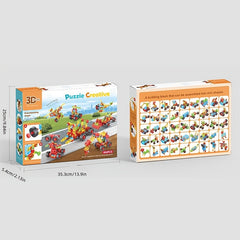 Screw Toys Building Blocks with Nuts for Creative Assembly