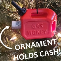 Christmas Tree Gas Tank Resin Decoration Pendant