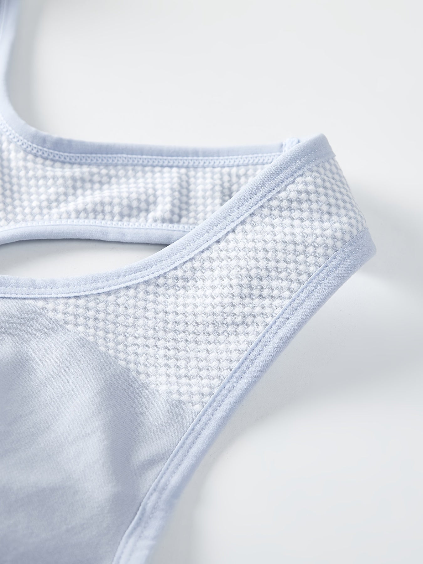 Women's Plus Seamless Racer Back Shockproof Padded Yoga Bra