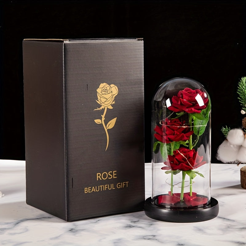 Rainbow Rose Flower for Christmas and Birthdays