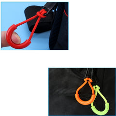 6pcs Heavy Duty U Shape Nylon Zipper Pulls Zipper Tags Zipper Extension