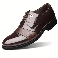 Men's Derby Shoes Lace up Front Business Formal Wedding