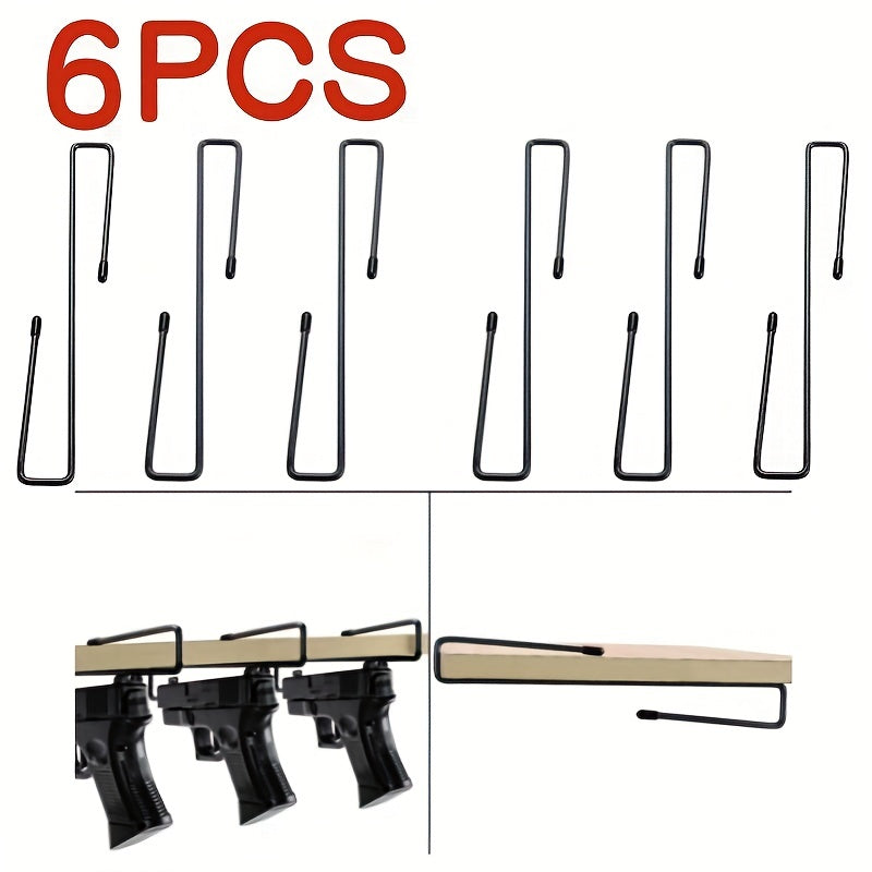 6pcs Heavy Duty Rack for Gun Safe Shelf or Cabinet Display