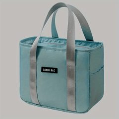 Insulated Lunch Bag Aluminum Foil Leak Proof Office School Picnics