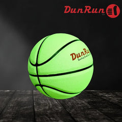 DunRun Reflective Leather Basketball - Luminous Outdoor Indoor Team Game Ball