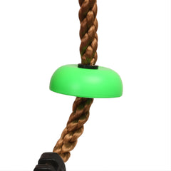 Outdoor Playground Set Accessories Climbing Rope Tree Swing With Disc Swing Seat
