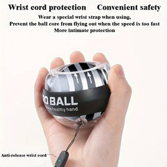 Self Starting Wrist Power Ball Finger Grip Strength Training Device Gyroscope