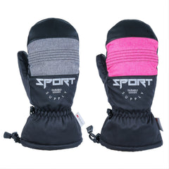 Waterproof Windproof Ski Mittens for Skiing Cycling Mountaineering
