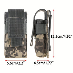 Molle Flashlight & Pistol Magazine Pouch