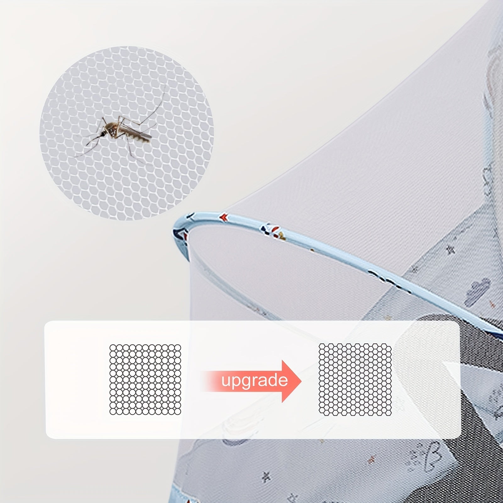 Baby Stroller & Carrier Basket Net - Mosquito Protection