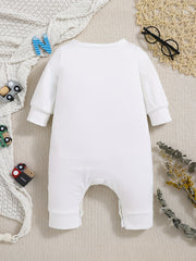 Long Sleeve I M Print Bodysuit for Baby Boys & Girls