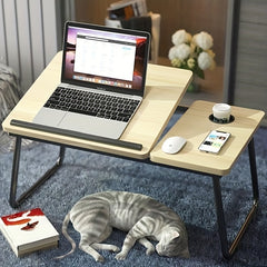Foldable Laptop Table Bed 5 Angle Portable Picnic Table