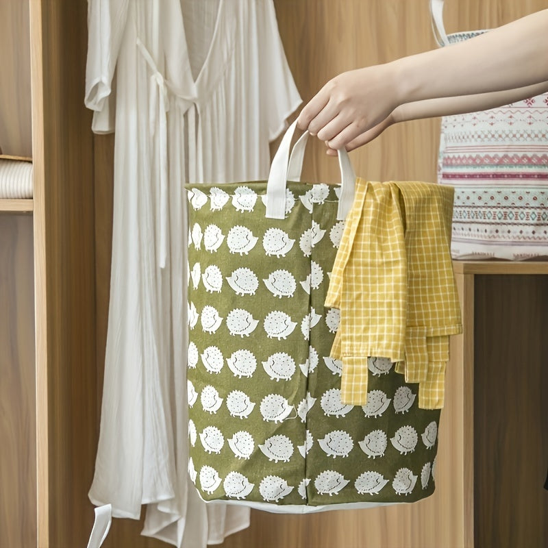 Foldable Dirty Clothes Basket Toy Clothes Storage Bucket