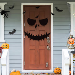 Halloween Decorations Skull Hand Pumpkin Door Stickers Ghost Party Decorations
