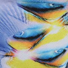 Reversible Fisherman Cap Water Pattern Print Bucket Hat Vintage Lightweight Seas