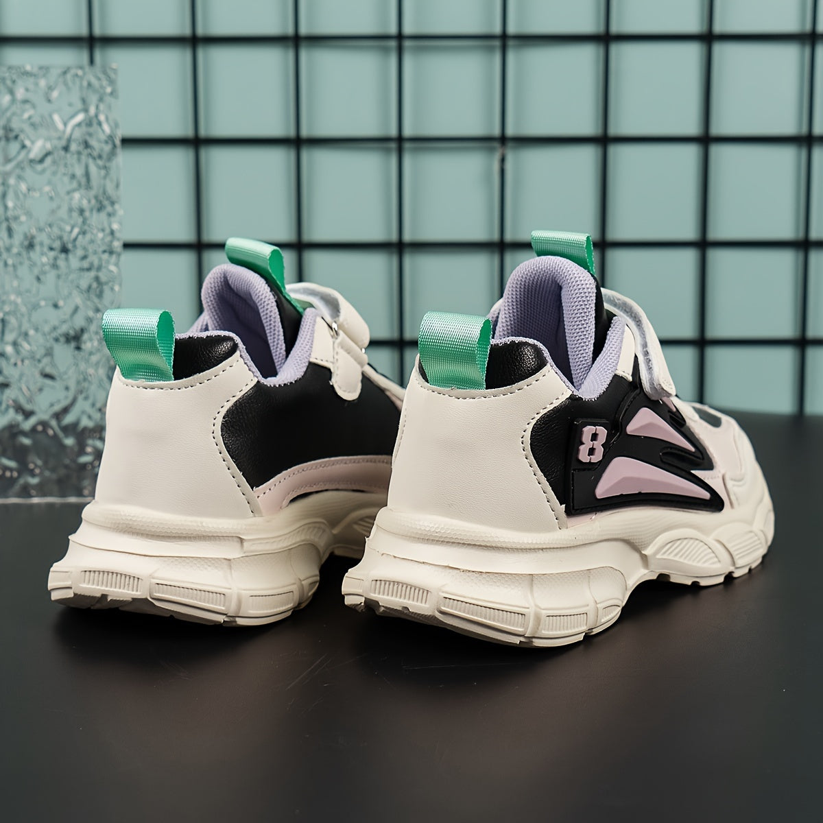 Girl's Chunky Shoes Soft Sole Sneakers For Kids