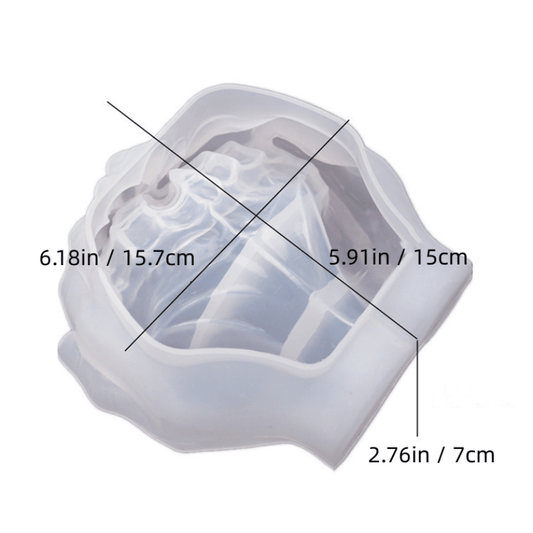 Resin Mold Candlestick Mold Concrete Silicone Mold
