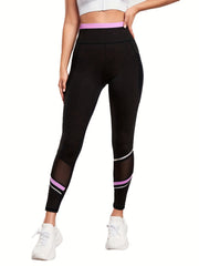 Pilates Yoga Workout Pants High Elastic Fitness Sports Leggings