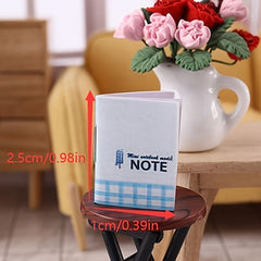 1:12 Mini Notebook Model Dollhouse Furniture Toy