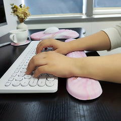 Ergonomic Mouse Pad with Wrist Rest Support