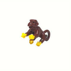 Monkey Mini Building Blocks Forest Scene Doll Toy Chirstmas Gift