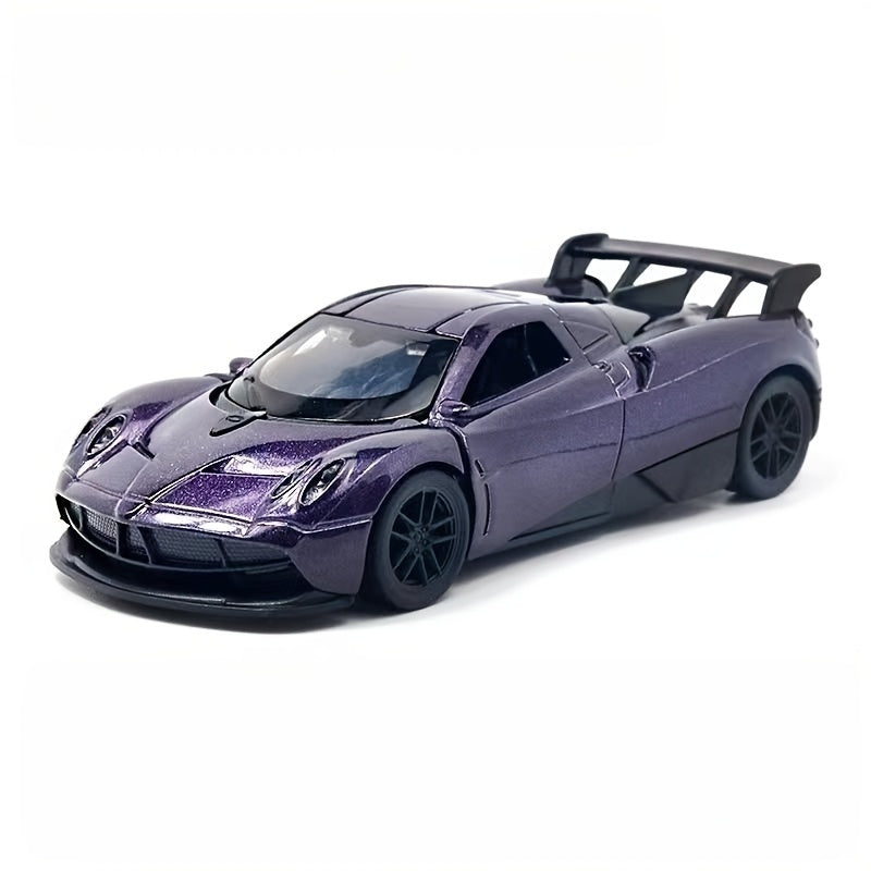 Alloy 3-Door Racing Car for Halloween Ornaments