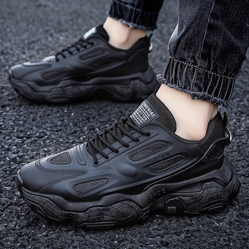 Men's Chunky Sneakers Elevator Shoes Breathable Wear-resistant