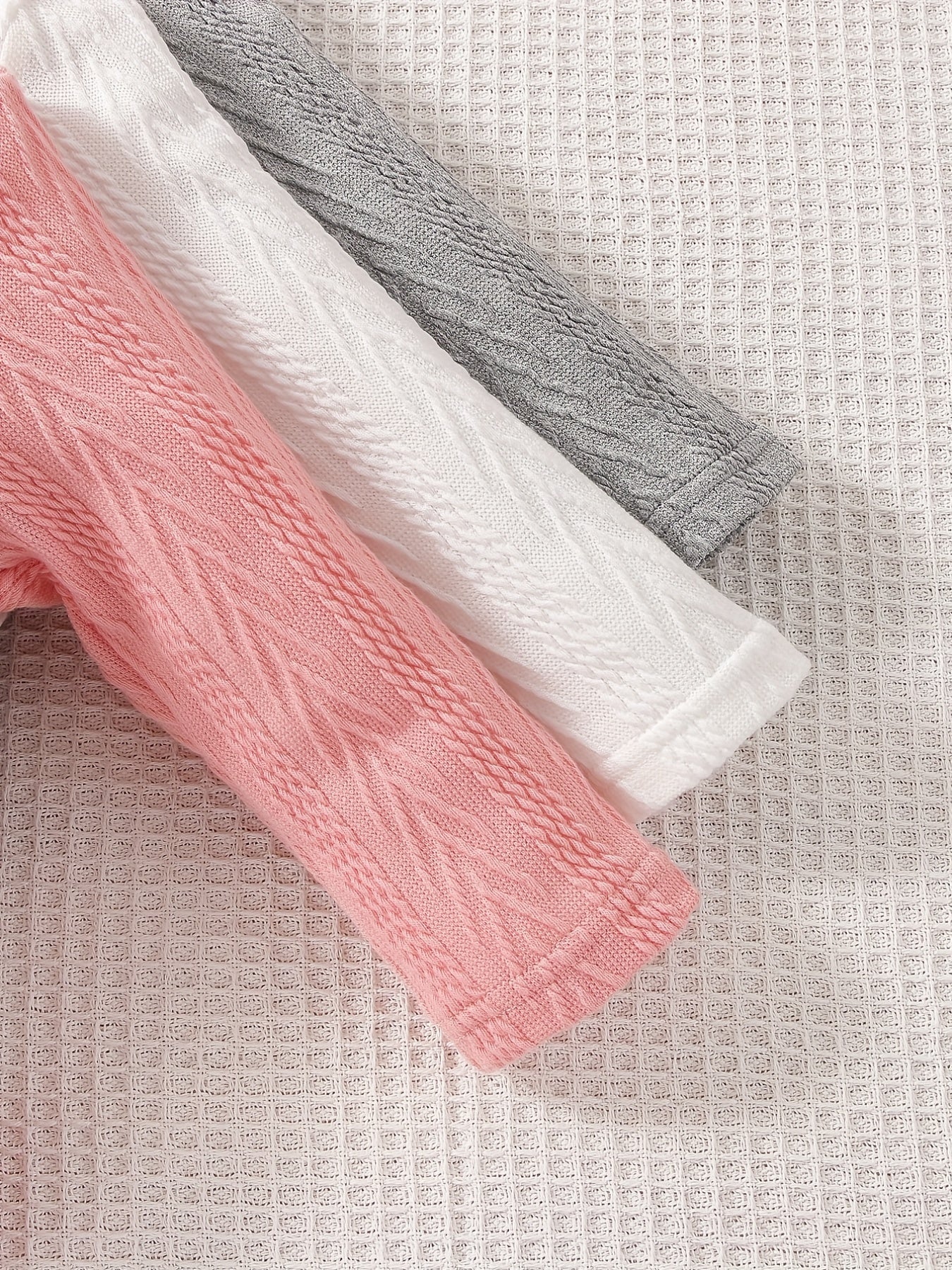 Knitted Bottoming Sweatshirts Set for Newborns
