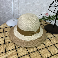 Straw Fisherman Hat Outdoor Sun Protection Beach Vacation Hat