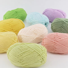 3pcs Acrylic Yarn Crocheting Knitting 4plys Soft DIY Line Sweater Hat