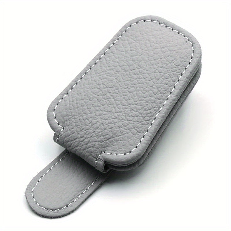 Magnetic Sunglass Holder For Car - Eyeglass Hanging Clip For Sun Visor