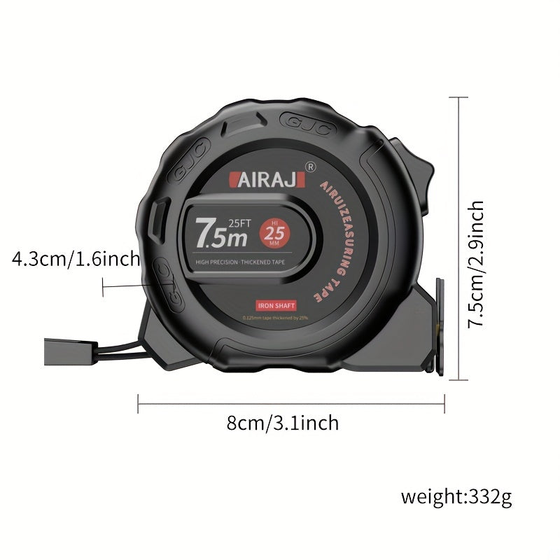 Durable Steel Tape Measure 3M/5M/7M with Automatic Locking