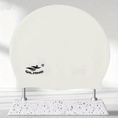 High Elastic Silicone Swimming Cap for Long Hair