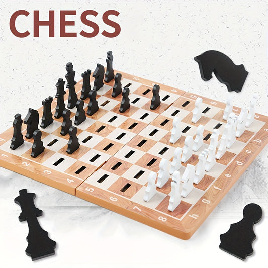 Cuteey Chess: Clever, Fun, Coordination, Logical, Wooden