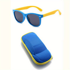 Kids Polarized Sunglasses Flexible TPEE Rubber Frame For Children Age 3-10