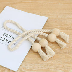 2pcs Magnetic Curtain Tiebacks Hand Woven Holdback
