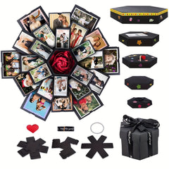 DIY Photo Album Scrapbook Surprise Gift Wedding
