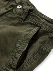 Men's Cotton Cargo Shorts for Spring