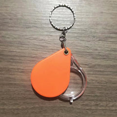 Portable Folding Magnifying Glass Key Chain
