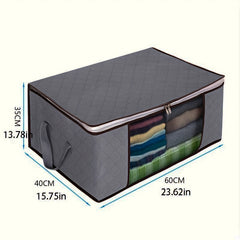 Foldable Clothing Storage Box for Clothes Blankets Quilts Sheets Pillows & Toys