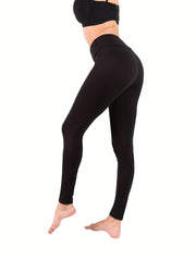Soft Leggings with Inner Pockets for Yoga and Fitness