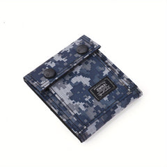 Camouflage Bifold Wallet with Coin Purse
