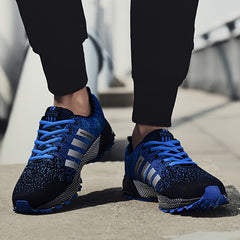 Men's Breathable Running Shoes, Shock Absorption, Non Slip Sneakers