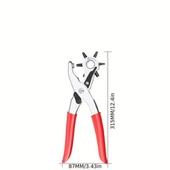 Belt Punch Pliers Leather Hole Eyelet Puncher Sewing Machine Bag Tool