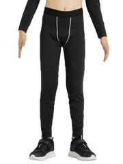 2 Pack Boys Sports Leggings Athletic Base Layer Running Basketball