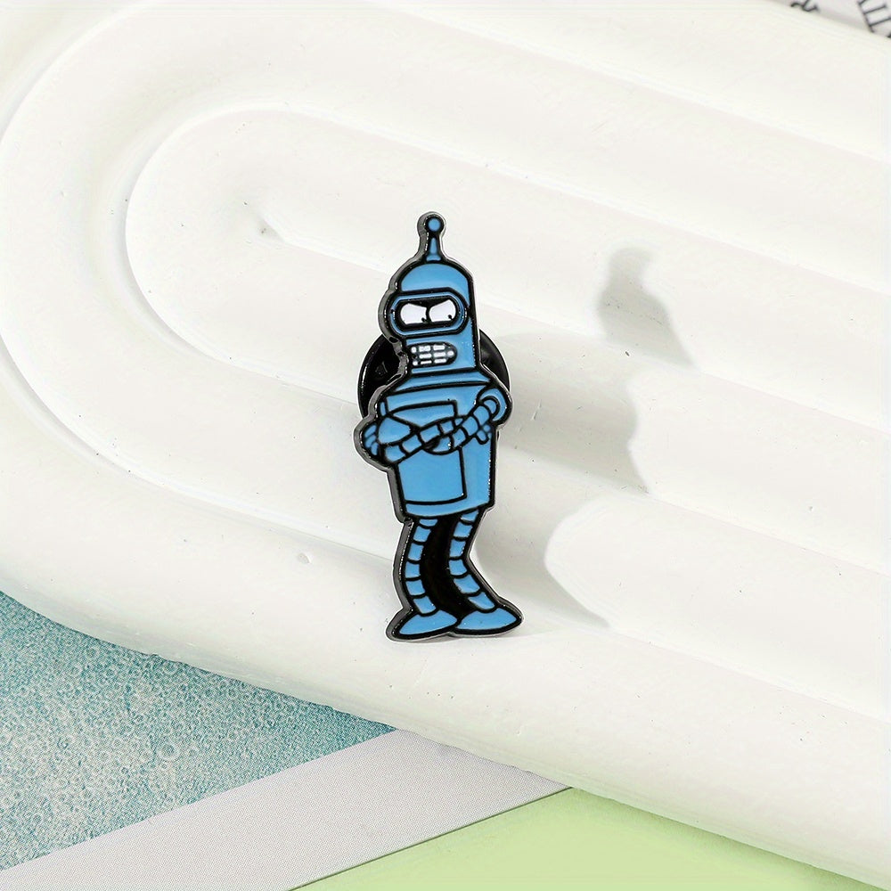 Robot Emotion Management Pin For Boys
